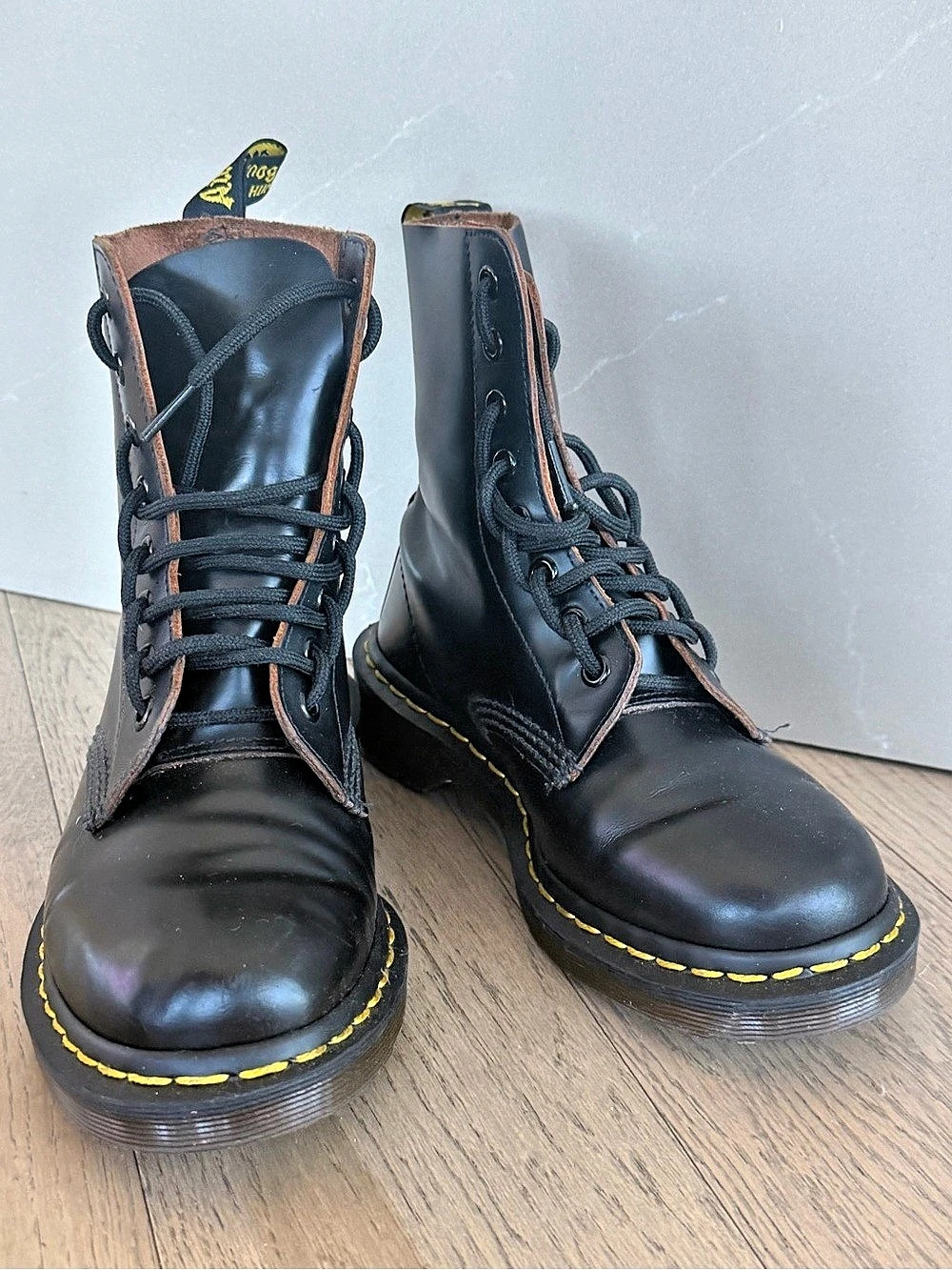 Dr. Martens 1460 Black Leather Combat Boots